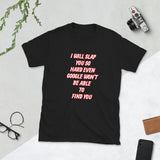 Comic Print Short-Sleeve Unisex T-Shirt