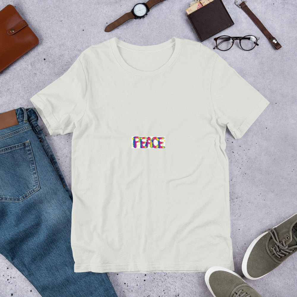 Peace Sign Short-Sleeve Unisex T-Shirt