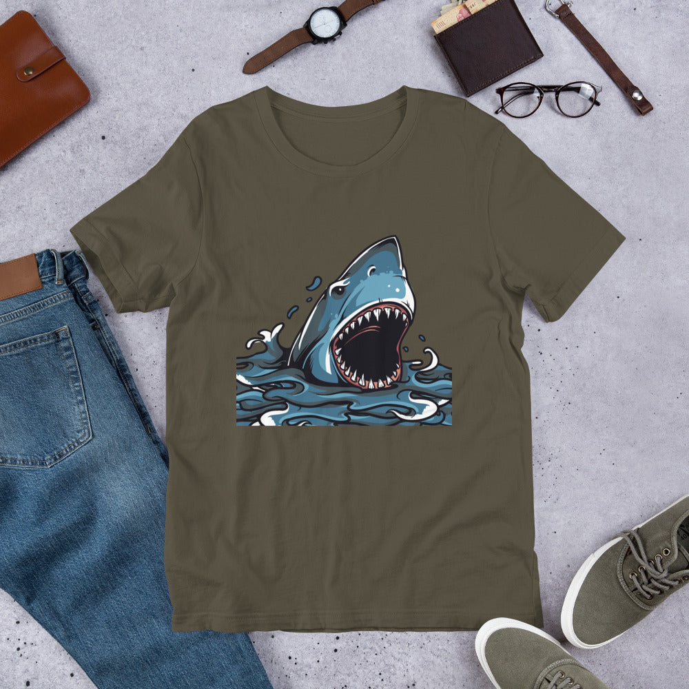 Shark Short-Sleeve Unisex T-Shirt