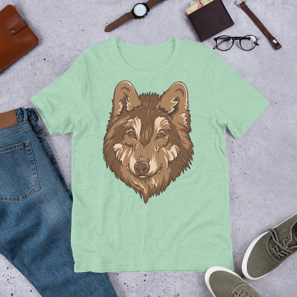 Wild Animal Wolf Short-Sleeve Unisex T-Shirt
