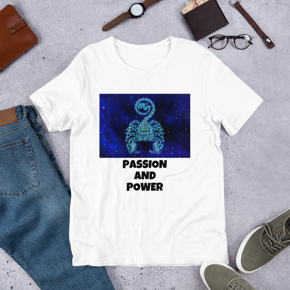 Bella+Canvas 3001 Premium Short-Sleeve Unisex T-Shirt Zodiac Scorpio