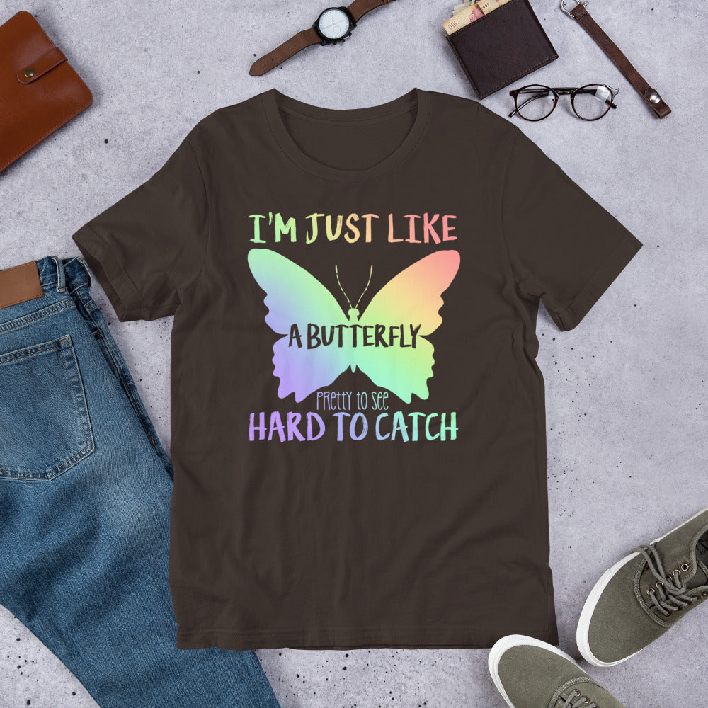 Like a Butterfly Short-Sleeve Unisex T-Shirt