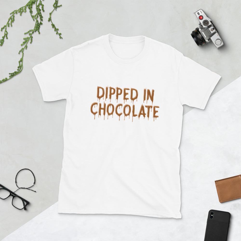 Dipped in Chocolate Short-Sleeve Unisex T-Shirt