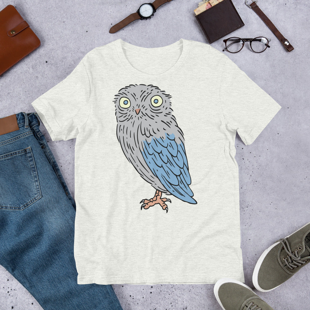 Owl Bird Short-Sleeve Unisex T-Shirt