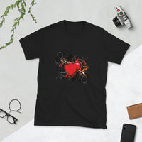 Arrow Heart Short-Sleeve Unisex T-Shirt