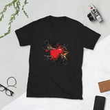 Arrow Heart Short-Sleeve Unisex T-Shirt