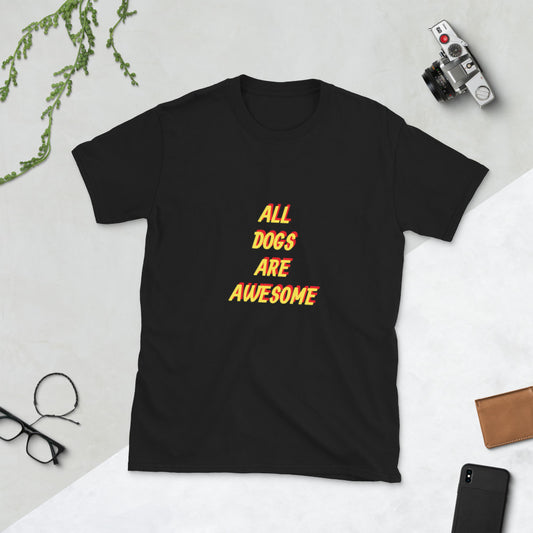 Animal Print Short-Sleeve Unisex T-Shirt