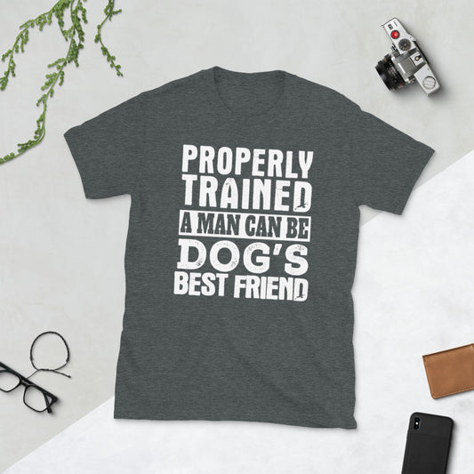 Man's Best Friend Short-Sleeve Unisex T-Shirt