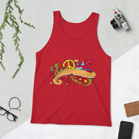 Love and Peace Unisex Tank Top