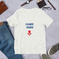 Flower Power Short-Sleeve Unisex T-Shirt