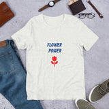 Flower Power Short-Sleeve Unisex T-Shirt
