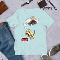 Motorcycle Dog Short-Sleeve Unisex T-Shirt