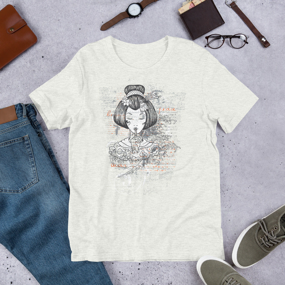 Vintage Geisha Short-Sleeve Unisex T-Shirt