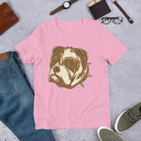 Animal Print Dog Short-Sleeve Unisex T-Shirt