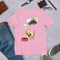 Motorcycle Dog Short-Sleeve Unisex T-Shirt