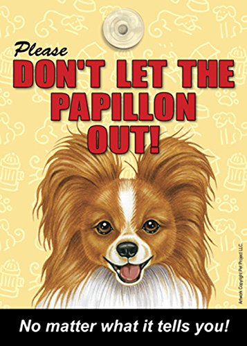 Please Don't Let the Papillon Out No Matter What it Tells You