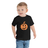 Halloween Pumpkin Toddler Short Sleeve Tee Bella + Canvas 3001T