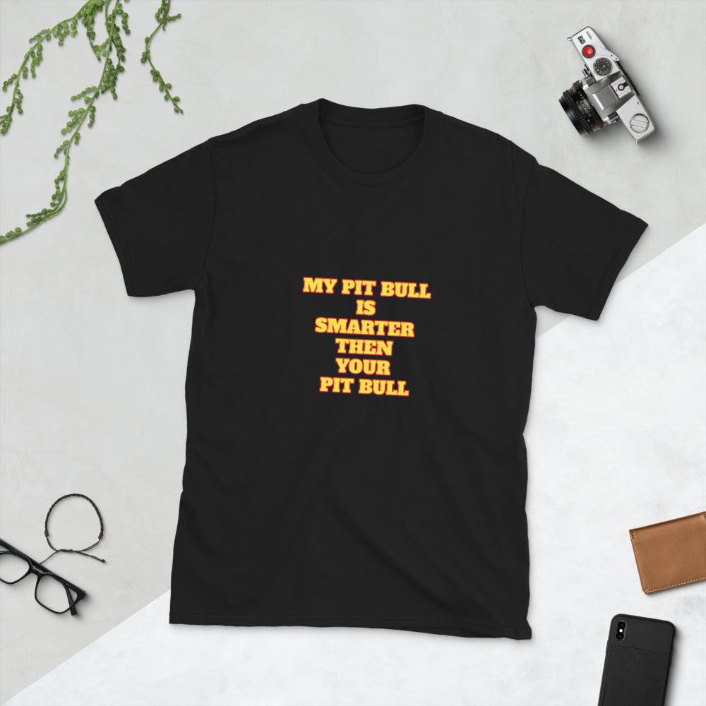 Pit Bull Smarter Short-Sleeve Unisex T-Shirt