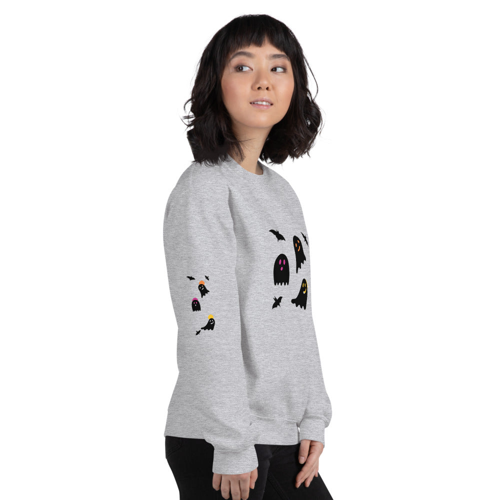 Halloween Unisex Crew Neck Gildan 18000 Sweatshirt