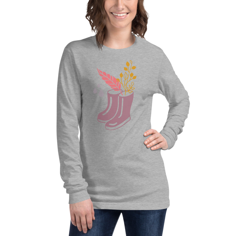 Winter Design Unisex Long Sleeve Tee