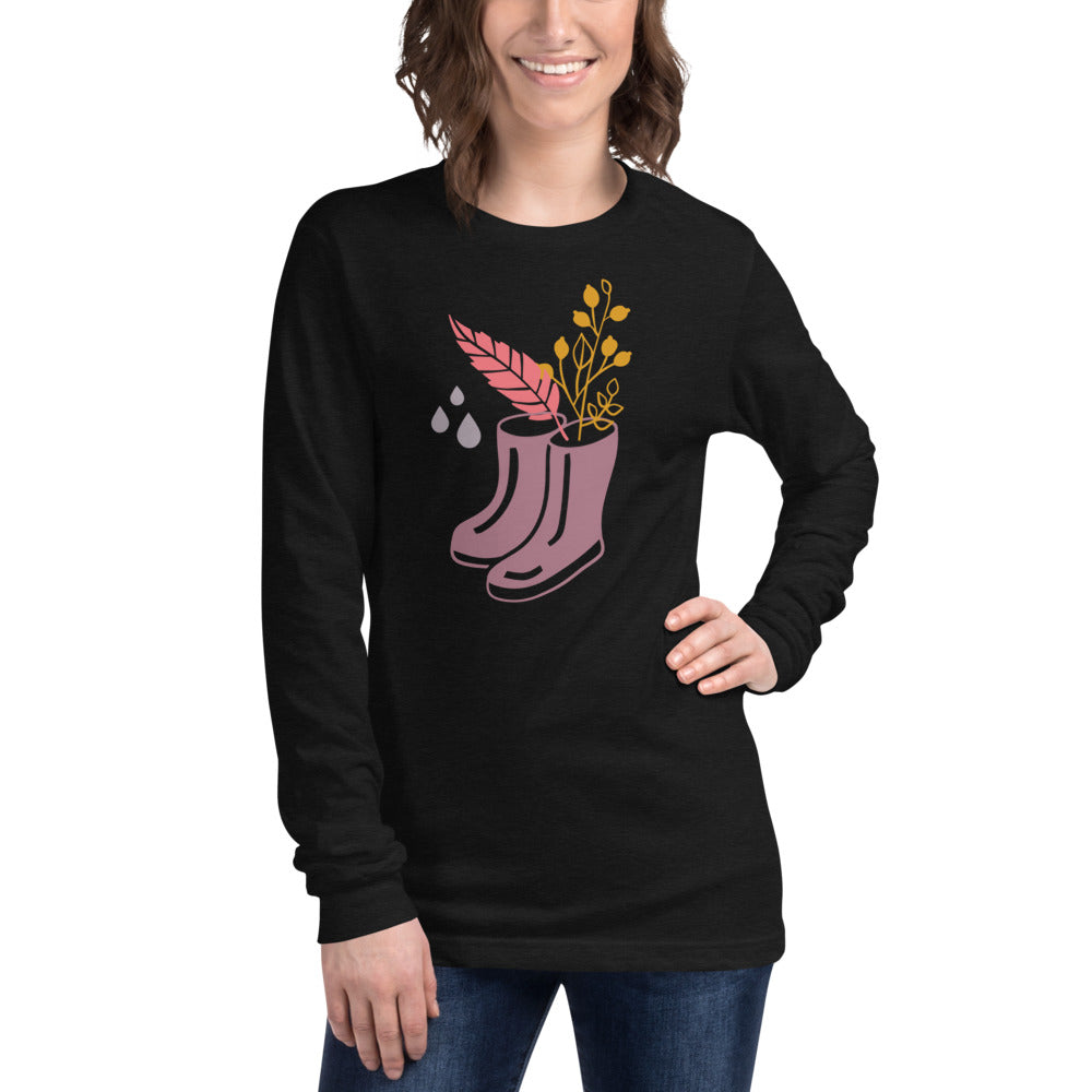 Winter Design Unisex Long Sleeve Tee