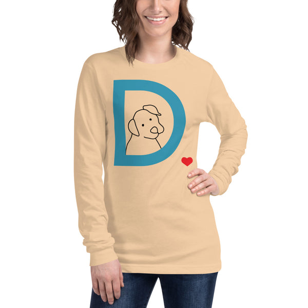 Dog Love Unisex Long Sleeve Tee