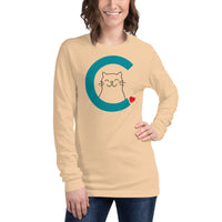 Cat Love Unisex Long Sleeve Tee