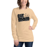 Cat Mom Unisex Long Sleeve Tee