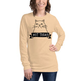 Cat Design Unisex Long Sleeve Tee