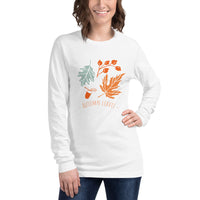 Fall Design Unisex Long Sleeve Tee Shirt  Bella+Canvas 3501