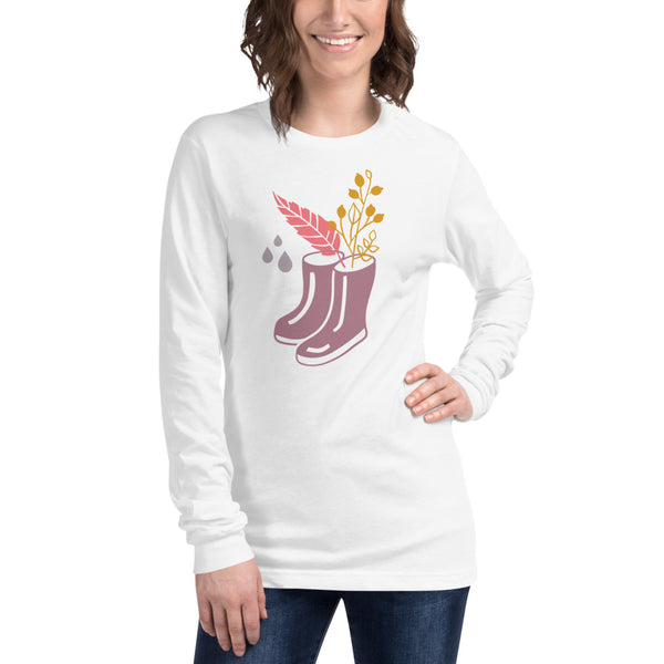Winter Design Unisex Long Sleeve Tee