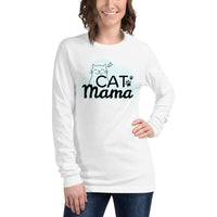 Cat Mama Unisex Long Sleeve Tee