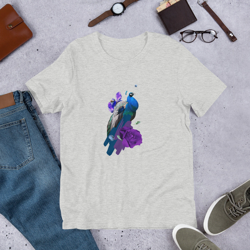 Peacock Short-Sleeve Unisex T-Shirt
