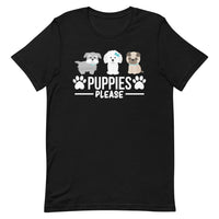 Puppies Please Short-Sleeve Unisex T-Shirt