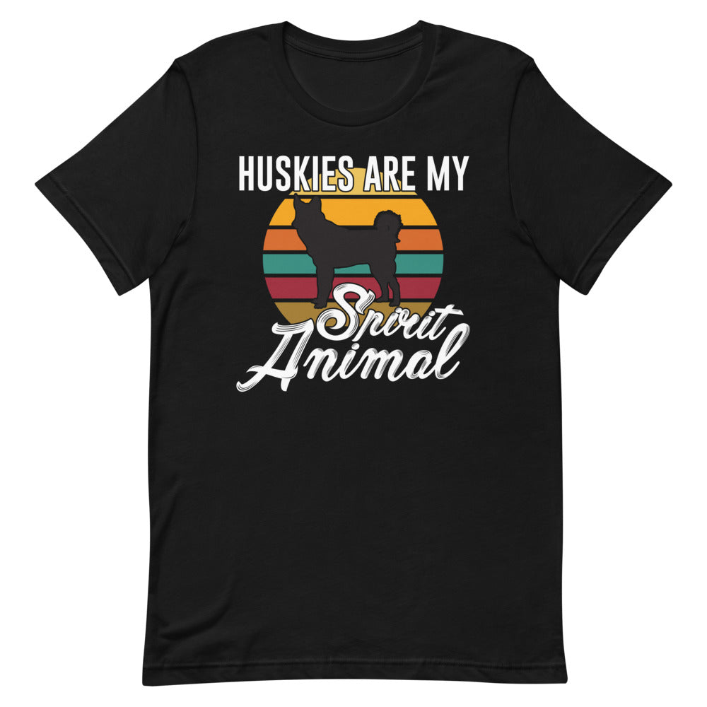 Huskies Are My Animal Short-Sleeve Unisex T-Shirt