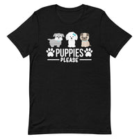 Puppies Please Short-Sleeve Unisex T-Shirt