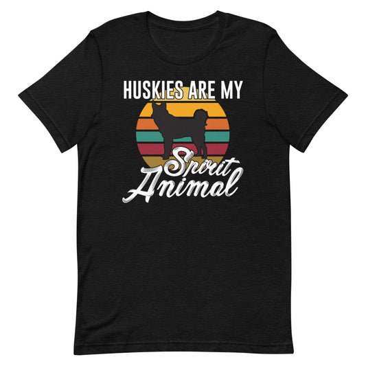 Huskies Are My Animal Short-Sleeve Unisex T-Shirt