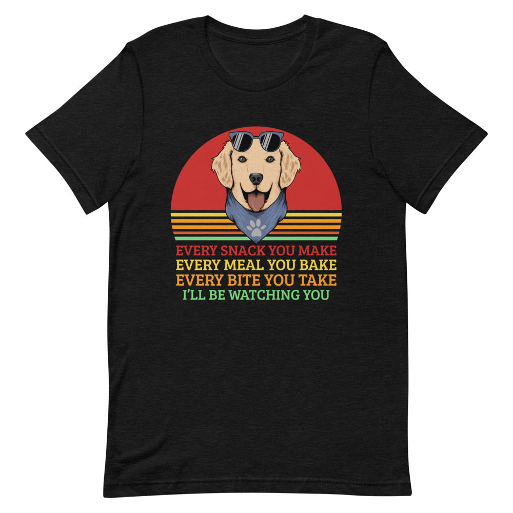 Dog Print Short-Sleeve Unisex T-Shirt