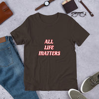 All Life Matters Unisex Staple T-Shirt Bella+Canvas 3001
