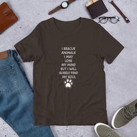 I Rescue Animals Unisex Staple T-Shirt Bella+Canvas 3001