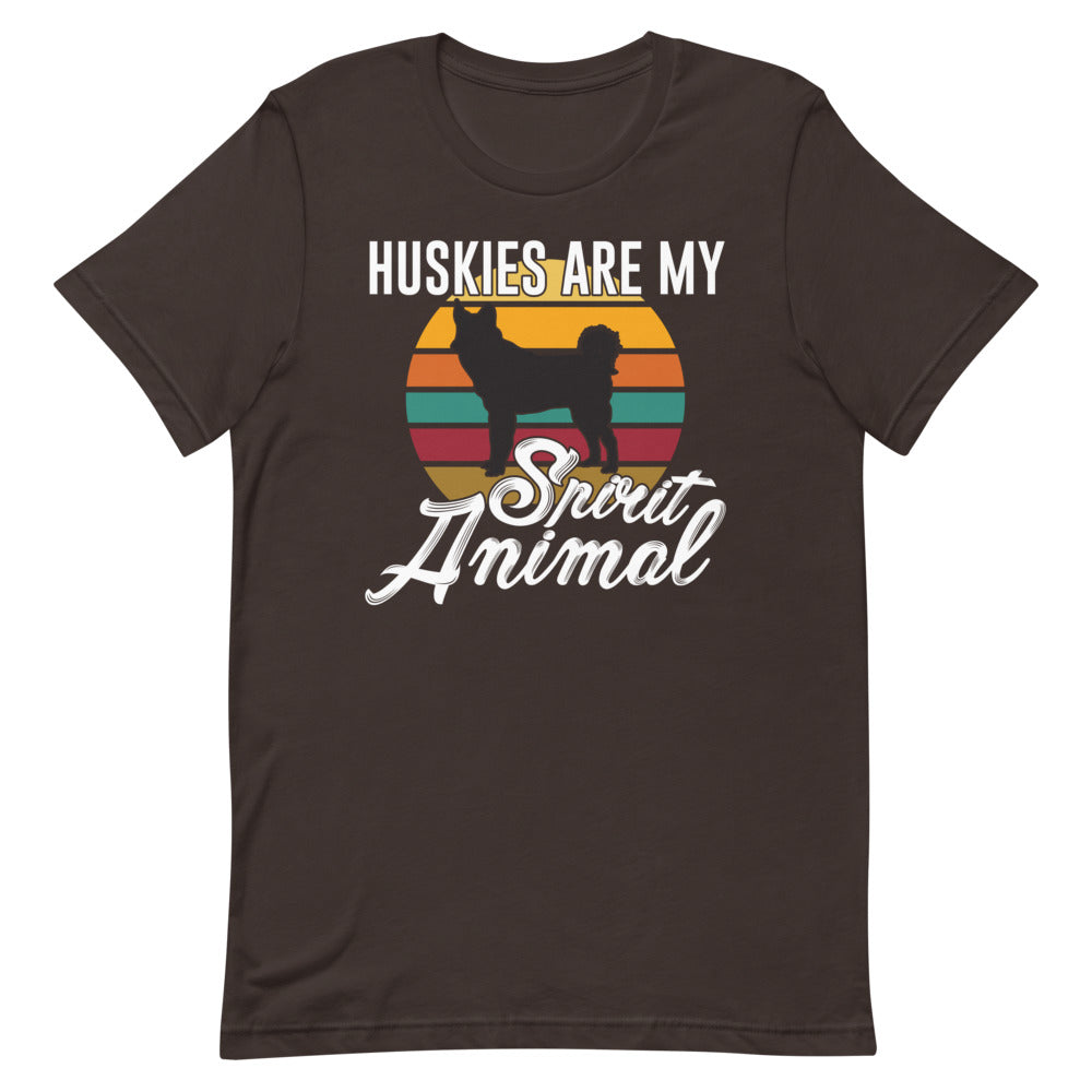 Huskies Are My Animal Short-Sleeve Unisex T-Shirt