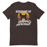 Huskies Are My Animal Short-Sleeve Unisex T-Shirt
