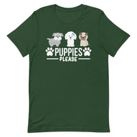 Puppies Please Short-Sleeve Unisex T-Shirt
