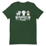 Puppies Please Short-Sleeve Unisex T-Shirt