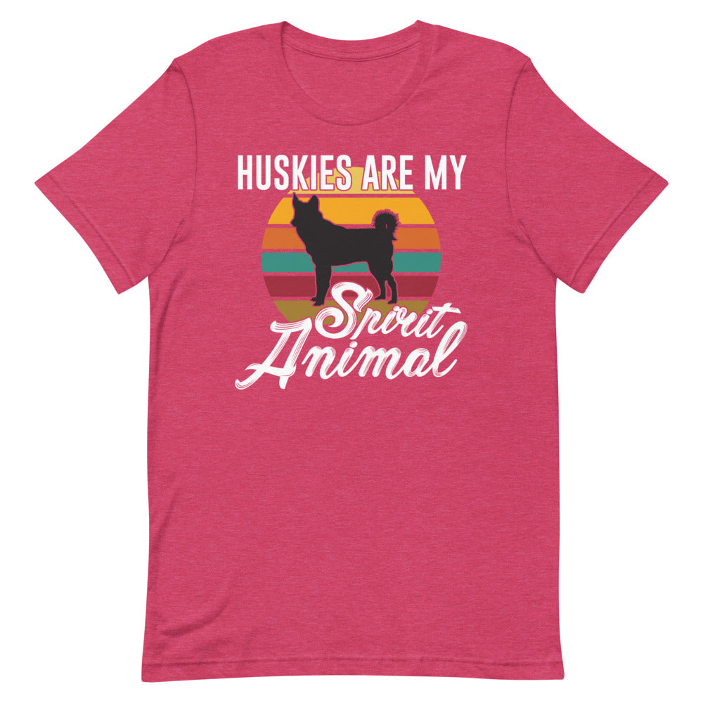 Huskies Are My Animal Short-Sleeve Unisex T-Shirt