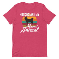 Huskies Are My Animal Short-Sleeve Unisex T-Shirt