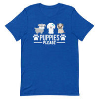 Puppies Please Short-Sleeve Unisex T-Shirt