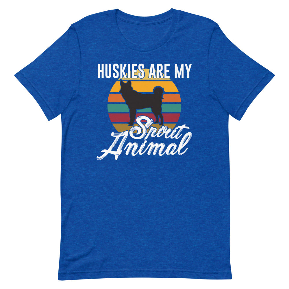 Huskies Are My Animal Short-Sleeve Unisex T-Shirt