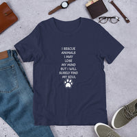 I Rescue Animals Unisex Staple T-Shirt Bella+Canvas 3001