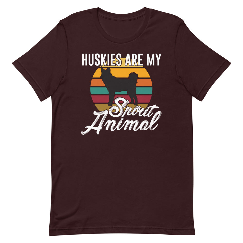 Huskies Are My Animal Short-Sleeve Unisex T-Shirt